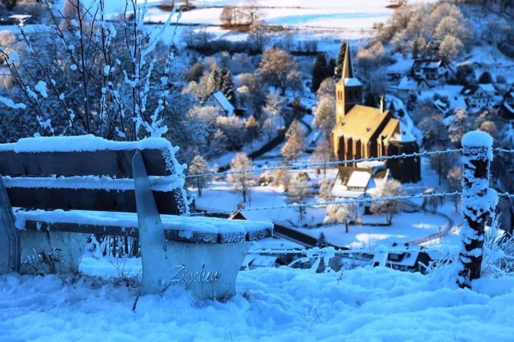 Ferienwohnung Bergblick Winterberg Exteriör bild